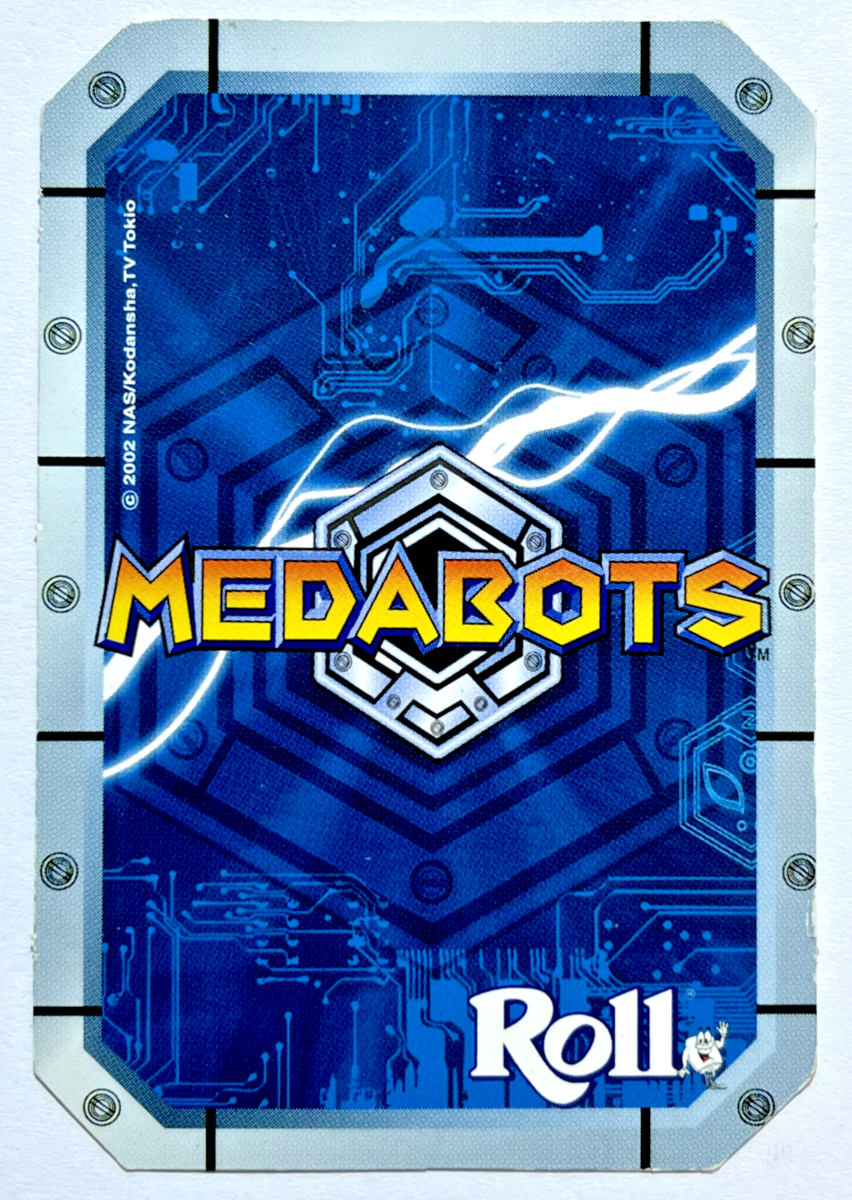 2002 Card MEDABOTS ROLL #49 SAMURAI Peru Very Rare TCG Samurai