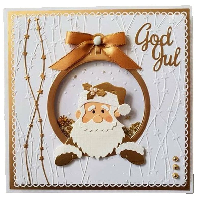 Aço Carbono Scrapbooking gravação Estênceis e Pastas