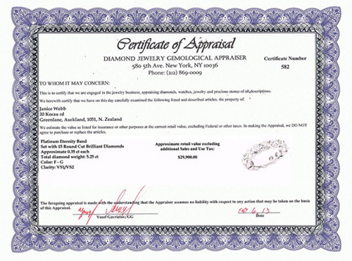 4.50 ct Platinum Round Diamond Ring Eternity Band 18 x 0.25 ct, D-E VVS ...