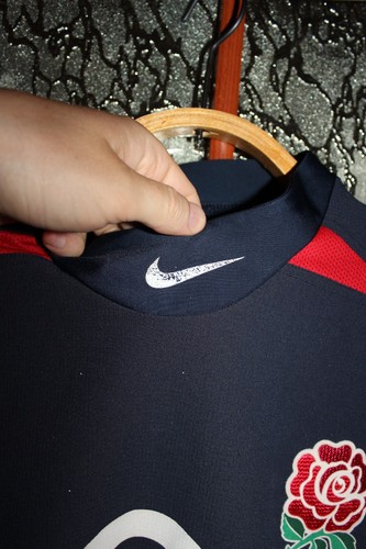 2003 2005 England Player Issue Away Rugby Union Shirt Adults - XL - Picture 3 of 7