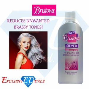 Bristows Silver Shampoo 200ml For White Grey Blonde Hair Ebay