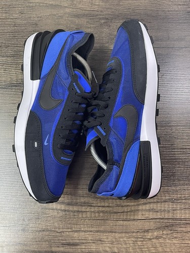 nike waffle one blue