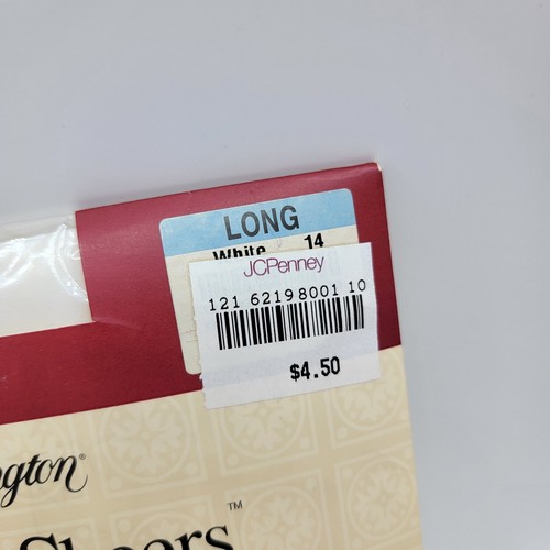 Worthington Sensible Sheers Control Top Super Shaper Pantihose Long White Penney - Picture 3 of 7