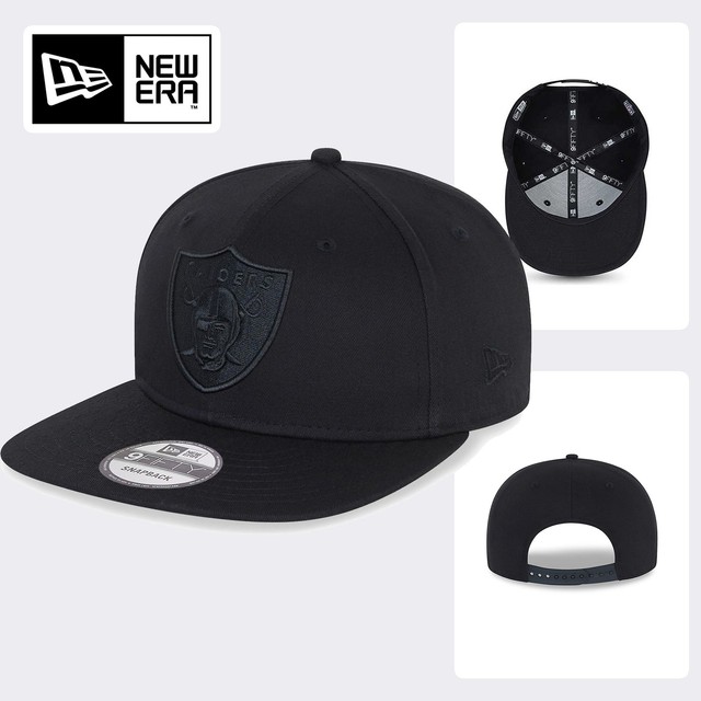 New Era NFL Cap Herren Las Vegas Raiders Schwarz 9FIFTY Snapback