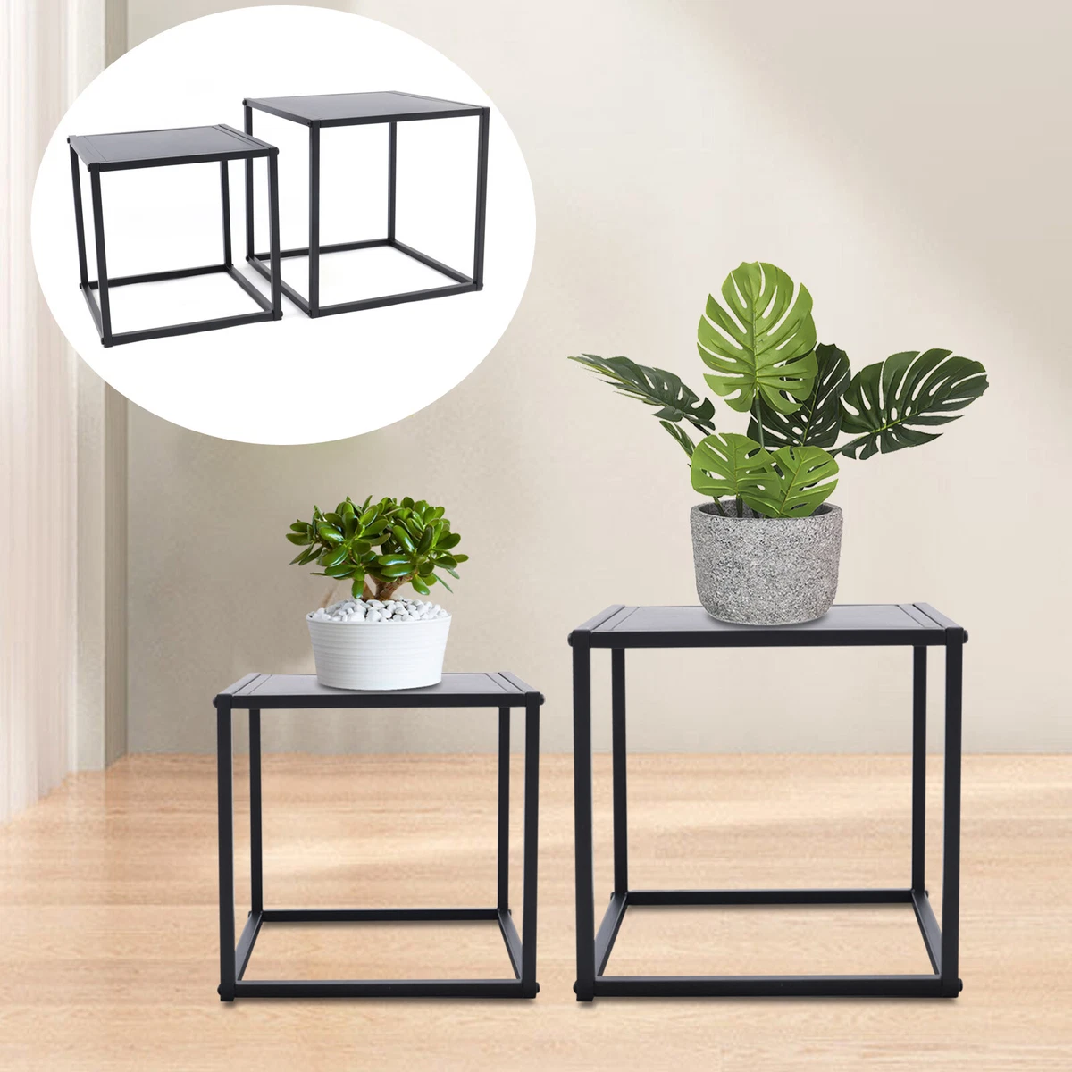 Flower pot 2024 side table