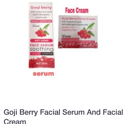 HIMALAYA GOJI BEERE GESICHTSCREME & SERUM MULTI EFFECT ANTI - FALTEN SET