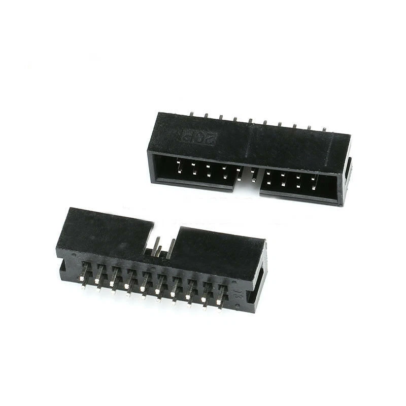 2.54mm IDC Straight & Angle Pin Boxed Headers Connector DC3 ISP JTAG Socket P&PL - Image 2 of 4