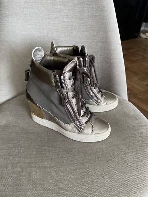 Giuseppe Zanotti Women's Wedged Sneakers Size 36.5 | eBay Giuseppe Zanotti Women's Wedged Sneakers Size 36.5 | eBay