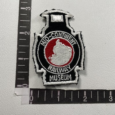 Railroad Train Patch MID-CONTINENT RAILWAY MUSEUM 19KA