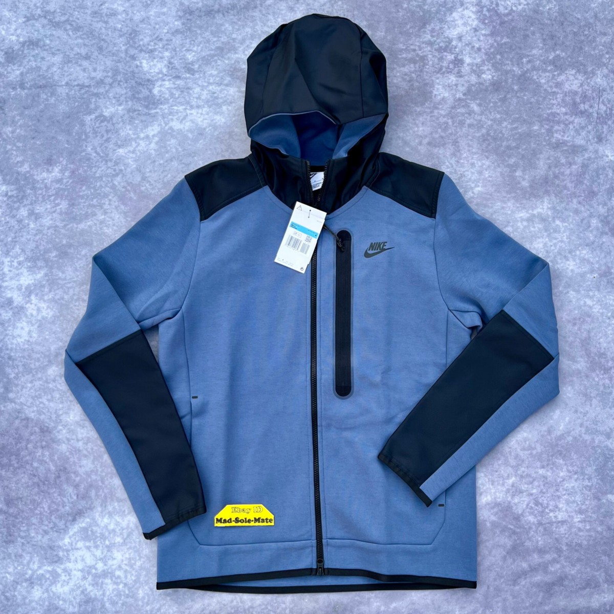 Nike Sportswear Tech Fleece Woven Full-Zip Hoodie Blue DR6165 491 Medium XL