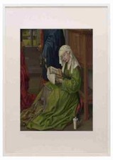 Rogier van der Weyden The Magdalen Reading A3 A4 Framed Print Picture