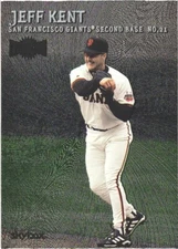 2000 Metal #125 Jeff Kent San Francisco Giants Baseball Card