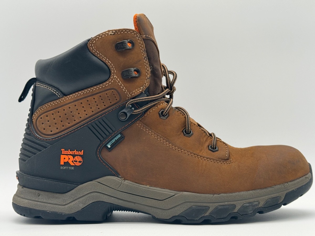 Timberland PRO Hypercharge Mens 14M Waterproof Soft Toe Work Boots Brown A1Q56‎ Amazon.com: Timberland PRO Men main image 3