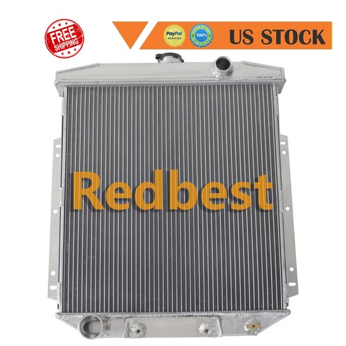 Radiador de refrigeración de aluminio de 3 filas para 54-56 Ford Fairline Country Squire Mainline - Imagen 5 de 6