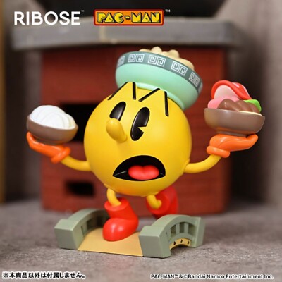 Pac-Man Syokuzensyokubi Miniature Collection Toy 6 Types Full Set