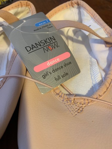 Dance Class DN07C Ballet Shoes, Girl's Size 1, Pink NWT 🌸 🩰 - Picture 2 of 7
