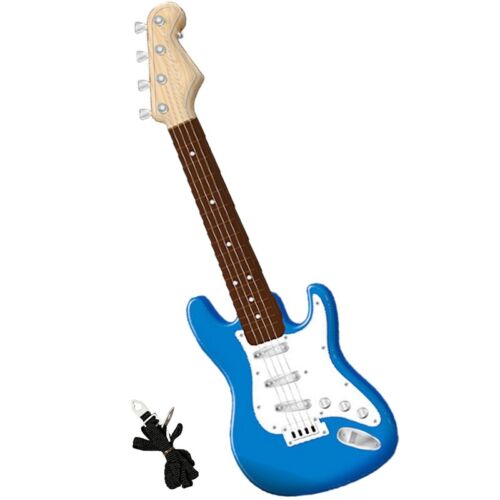 17--Gitarrenspielzeug für Kinder, 4-Saitige E-Gitarre, Musikinstrumente6513 - Afbeelding 1 van 9