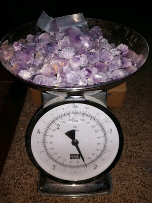 Amethyst ~ Rough ~ Grid Stones, Crystal Healing, Not Broken Pieces ~ Formations3