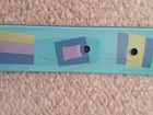 New Lands End Kids Girl Color Block Geometric Shapes Belt XL Waist 26.5 - 30.5 — photo 4