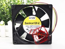 Sanyo 109P1212H434 12025 DC12V 0.45A 12CM 3-Wire Inverter Cooling Fan
