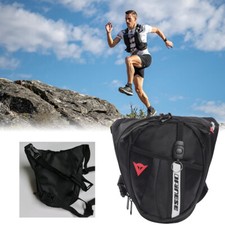 Schwarz Tasche Motorrad DAINESE Bein Bauchtasche Rucksack Moto Leg Bag Rucksack