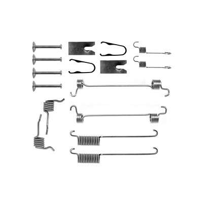 REAR BRAKE SHOE FITTING KIT SPRINGS GIRLING FITS: FORD FIESTA MK4 95-02 BSF0751D