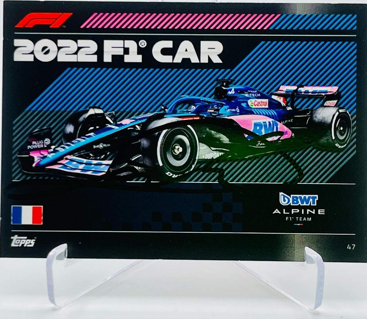 TOPPS F1 JACK DOOHAN ALPINE F1 DRIVER 2025 SIGNED ATTAX F1 CAR