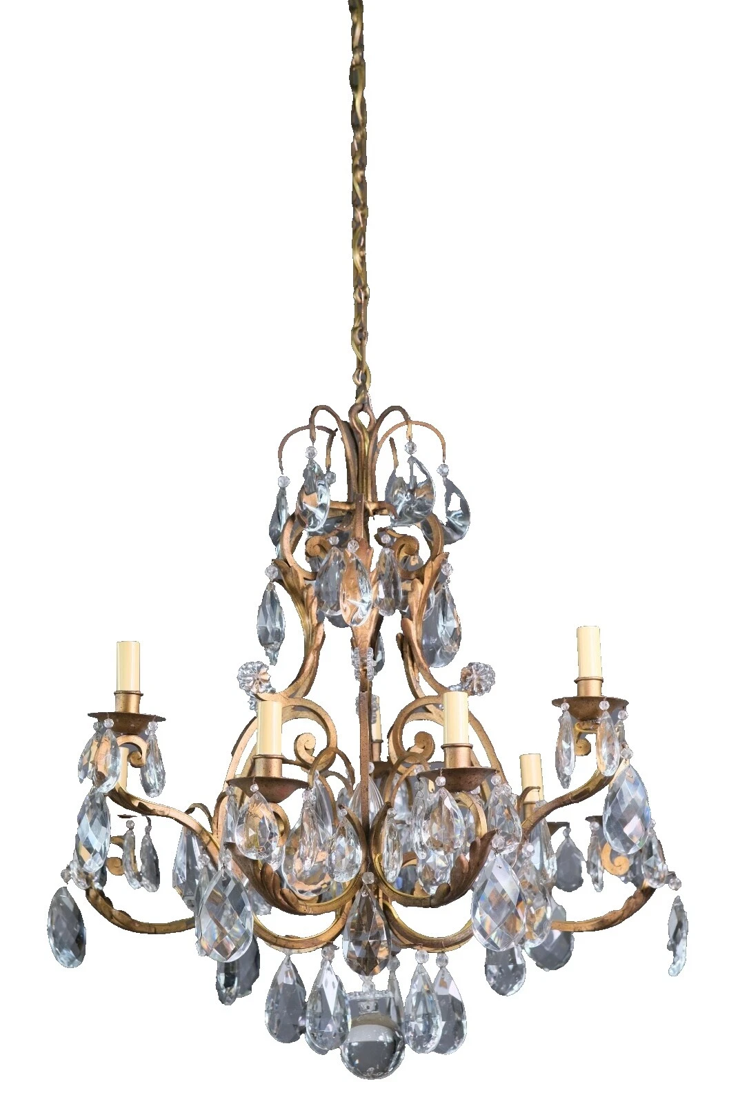 Crystal Vintage original francés antigüedades arquitectónicas y para Jardín