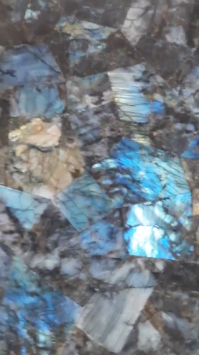 Oval Labradorite Center Table Top Stone Countertop Kitchen Countertop/slab - Video 1 of 1