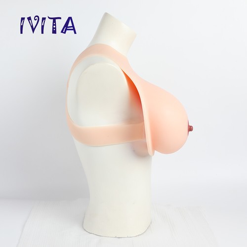 IVITA GG Cup Silikonbrüste Boobs Enhancer Drag Queen Transgender 8XL False Boobs - Picture 9 of 12