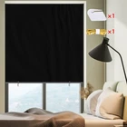 Blackout Roller Shades Window Curtain Thermal Insulated UV Protection Waterproof