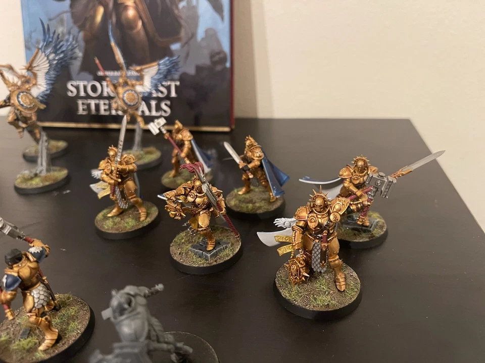 AoS Stormcast Eternals Army Fully Painted and Based, 1400+ Points - Image 4 of 4