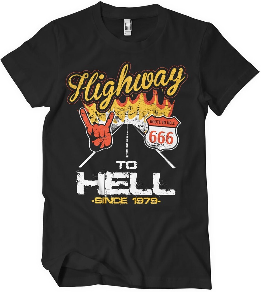 Highway To Hell T-Shirt Black 5590₽