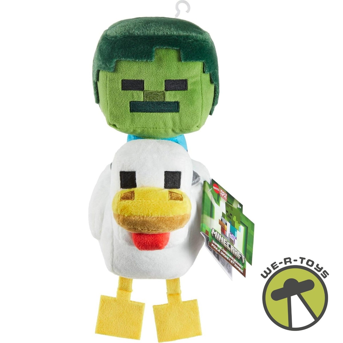 A Minecraft Movie Chicken Jockey 8 Inch Plush Mattel | eBay