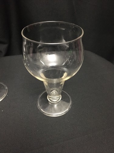 Set of 6 ~ Vintage MCM Anchor Hocking Hollow Stem Beer Glasses ~ MINT! - Picture 8 of 9