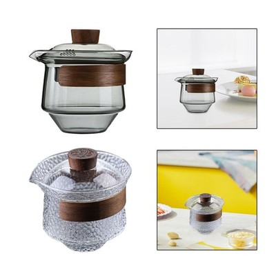 Glas Teetasse Teetassen Herren Geschenk Klar Hitzebeständig Gong Fu Cha Glas Teetasse