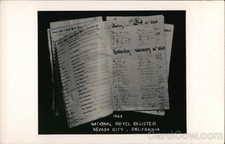 Nevada City, California CA National Hotel Register Original Vintage RPPC