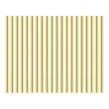 DYWISHKEY 20 Pieces 5/32 Inch Brass Rods, Brass Round Stock Lathe Bar Stock for
