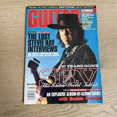 Guitar World Magazine August 2000 SRV Stevie Ray Vaughan 10 Years Gone Tribute