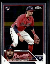 2023 Topps Chrome Update Baseball Braden Shewmake Braves USC31 RC