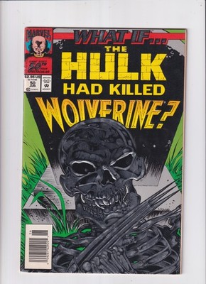 What If (1989) #  50 Newsstand (7.0-FVF) (2288882) Hulk, Wolverine, Silver Fo...