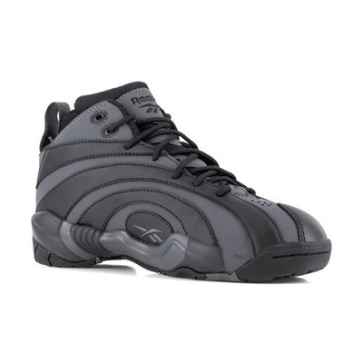 Work Men's Shaqnosis Work Gray and Black Composite Toe Boots