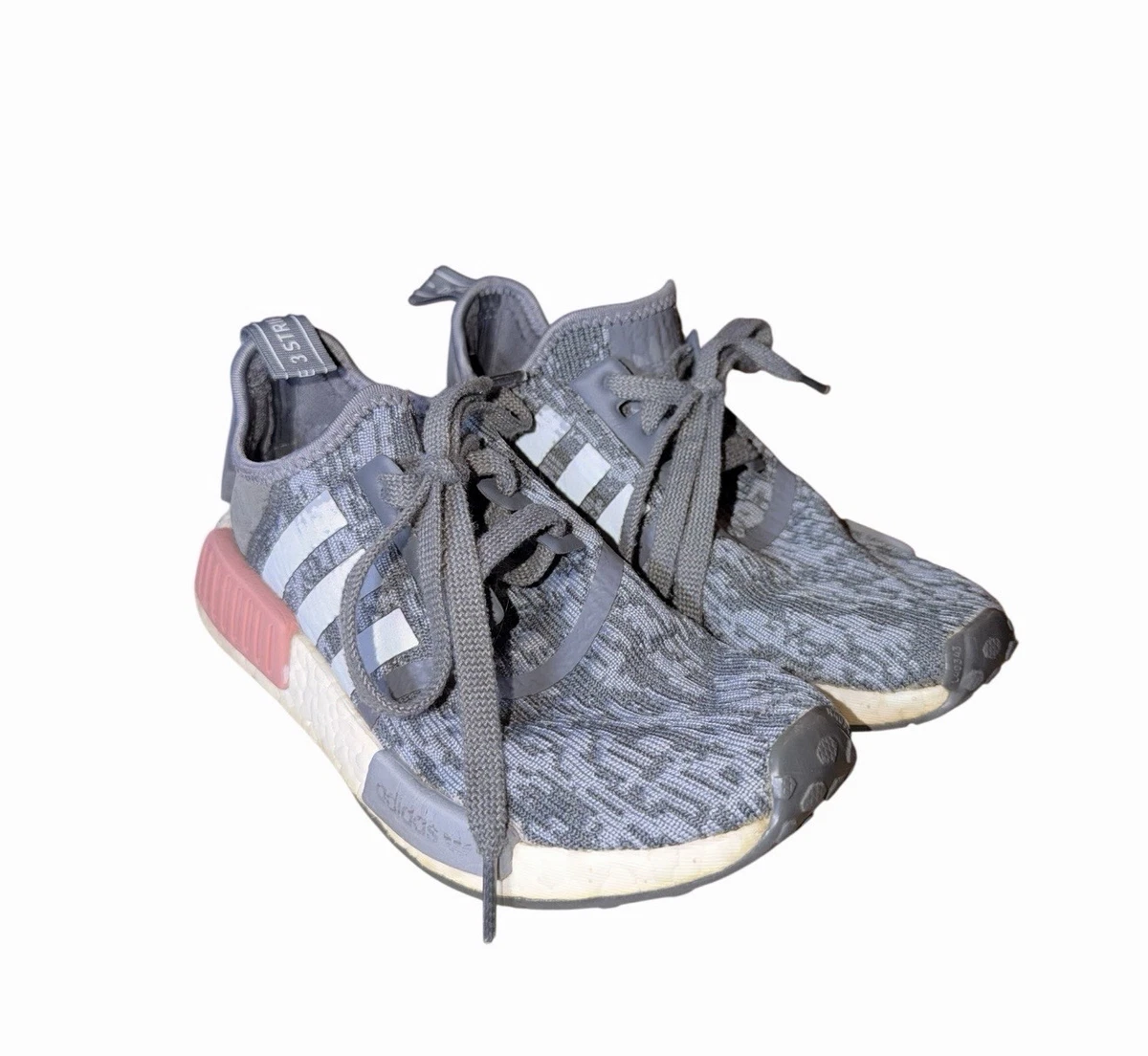 adidas NMD_R1 Heather Grey Raw Pink W for sale | eBay