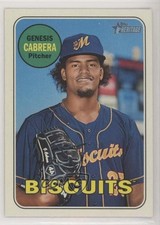 2018 Topps Heritage Minor League Edition Genesis Cabrera #28 fm0