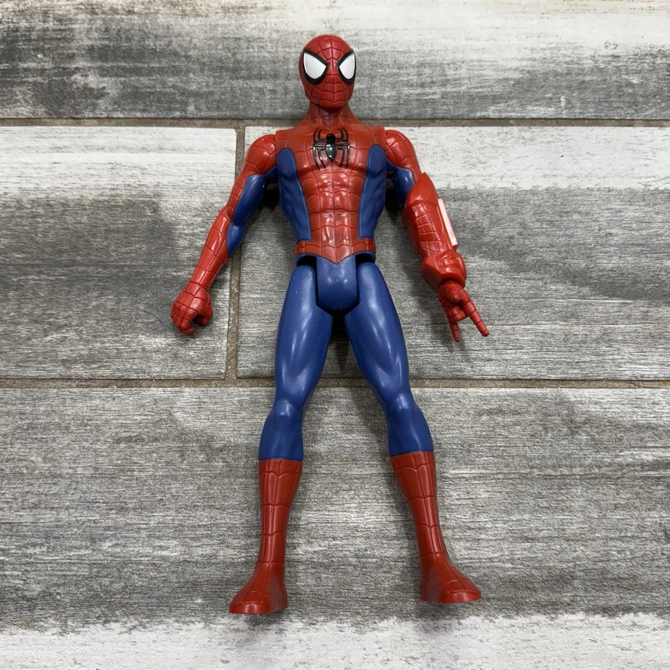 "Figura de acción Spider Man & Groot Marvel Guardianes de la Galaxia juguetes de 11"" y 15""" Foto 3 de 4