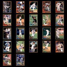 2010 Topps Gold & Copper 22 Card Lot Alex Rodriguez, Miguel Cabrera, Verlander