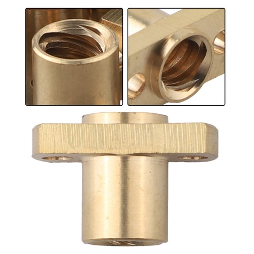 Easily Installable Set of Eight Brass Nuts Compatible with Multiple Printers