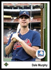 Dale Murphy 1989 Upper Deck #357 Braves MLB READ FREE SHIPPING AutographDen