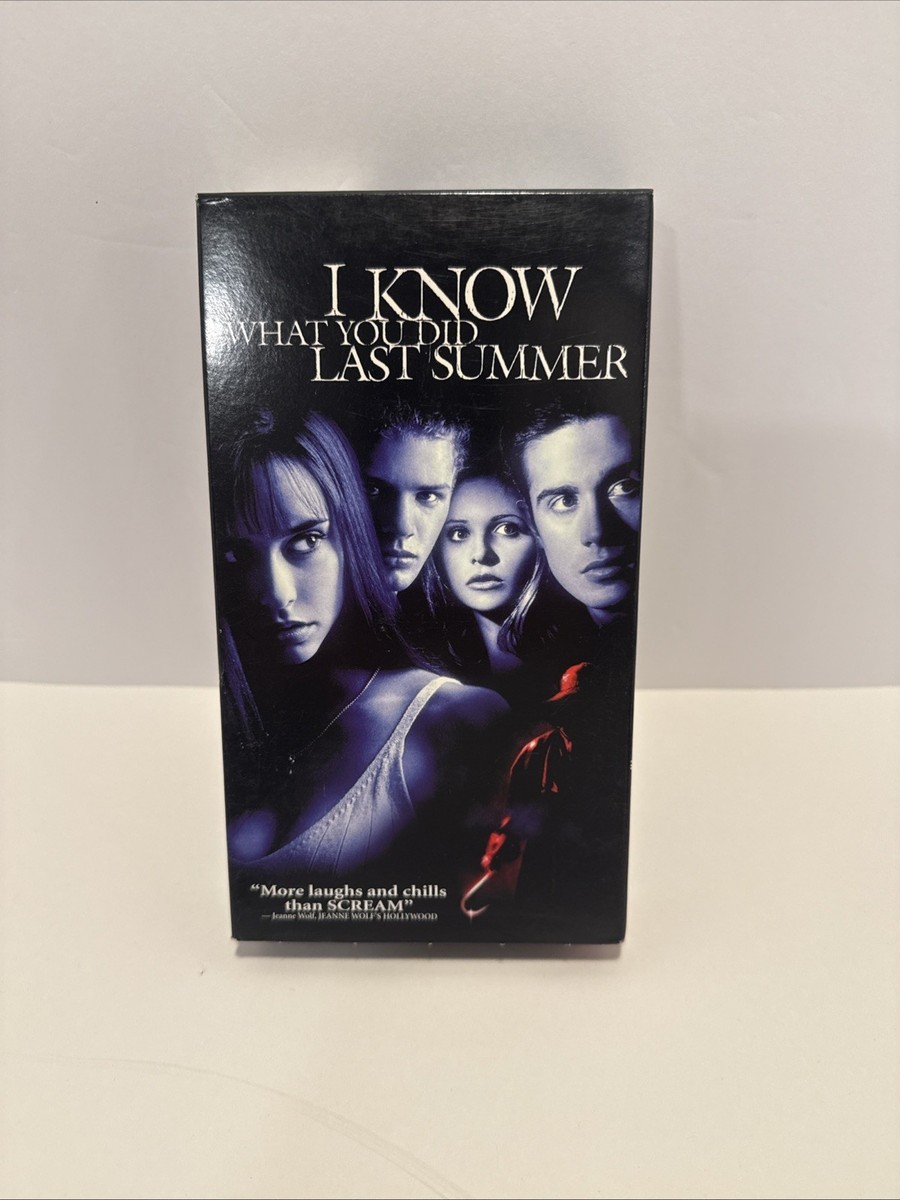 I Know What You Did Last Summer (VHS, 1998, Closed Captioned) for