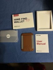 Magsafe Wallet Magnetic Card Holder iPhone HiWe Brown Open Box